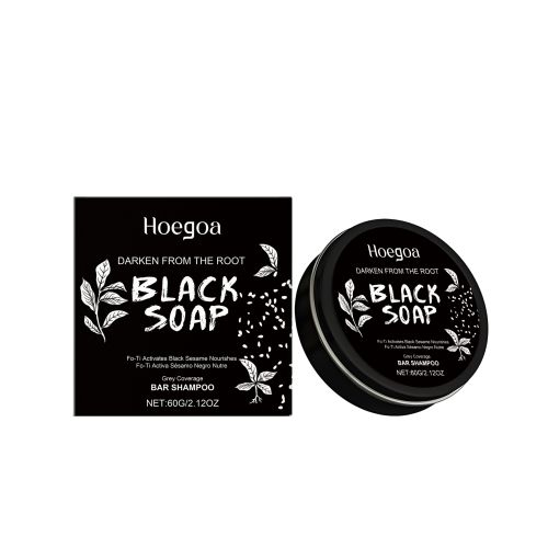 Hoegoa 多用途洗发皂 温和清洁头皮保湿顺滑自然蓬松滋养护理洗发